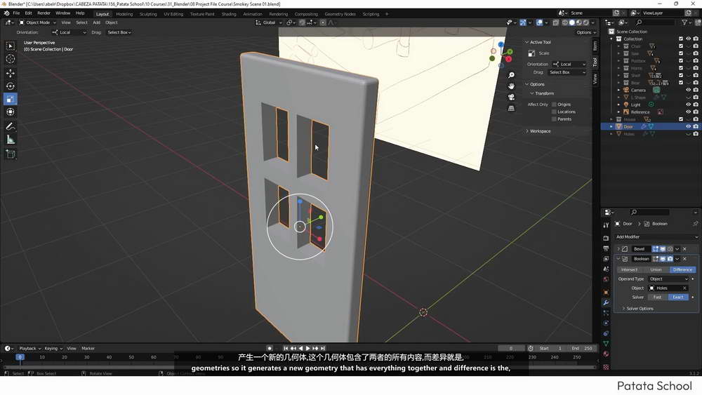 [patata学院-国语]blender3建模完整指南