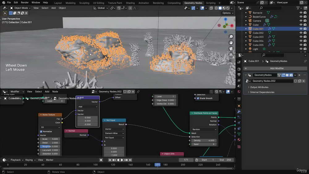 [udemy学院- Alex.Cord-国语]Blender4终极3D场景创建课程