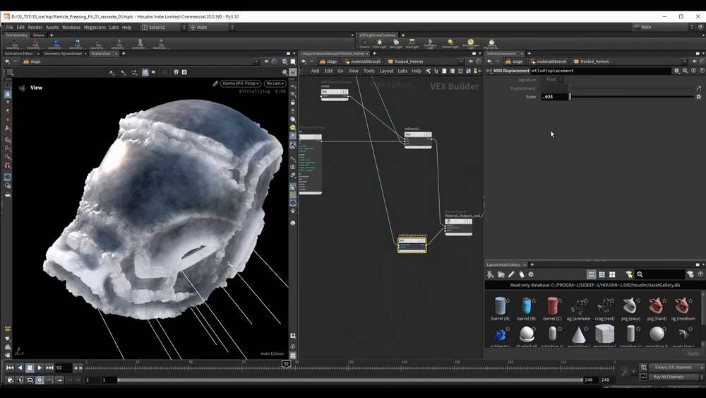 [voxyde特效学院-国语]houdini20+nuke冰冻粒子特效