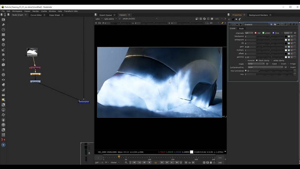 [voxyde特效学院-国语]houdini20+nuke冰冻粒子特效