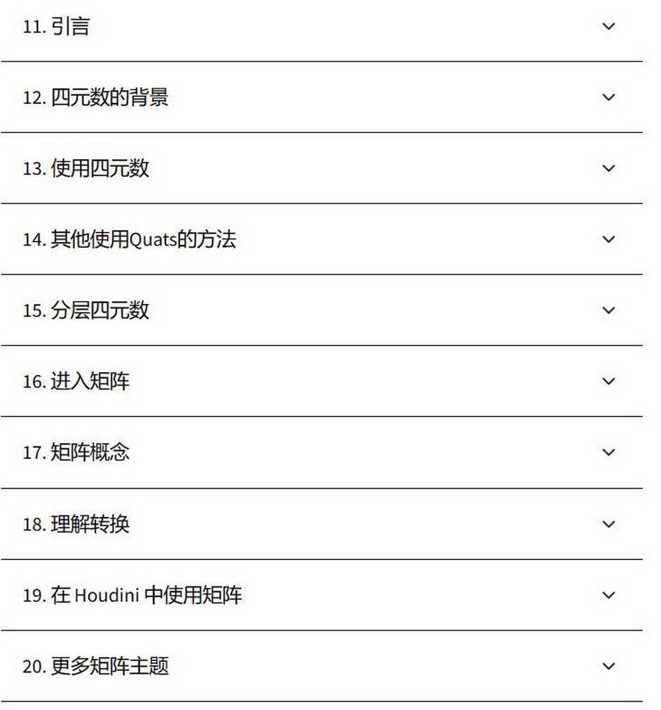 [houdini school学院-国语]houdini艺术家的数学
