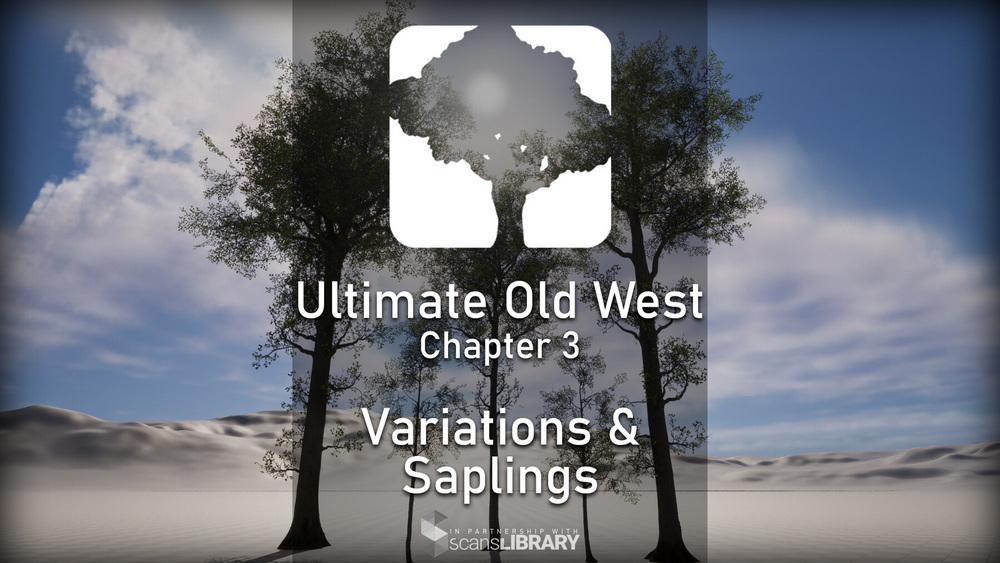 [名家系列-M.Gerard-国语]UE5+Speedtree+Quixel+Gaea写实场景系列-老西部环境