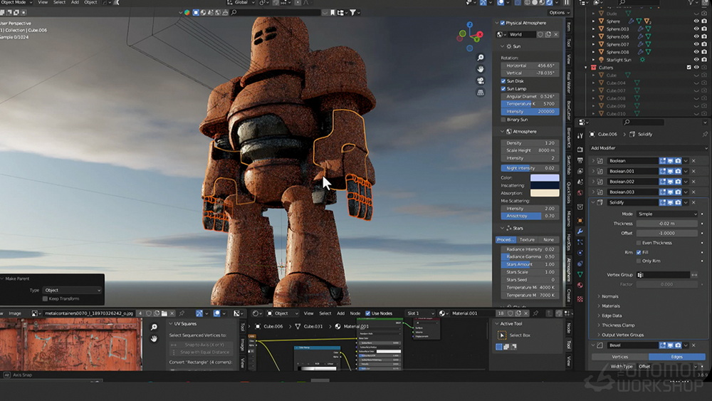 [gnomon学院-I.Y.Kim-国语]blender3.6+photoshop创作电影概念艺术