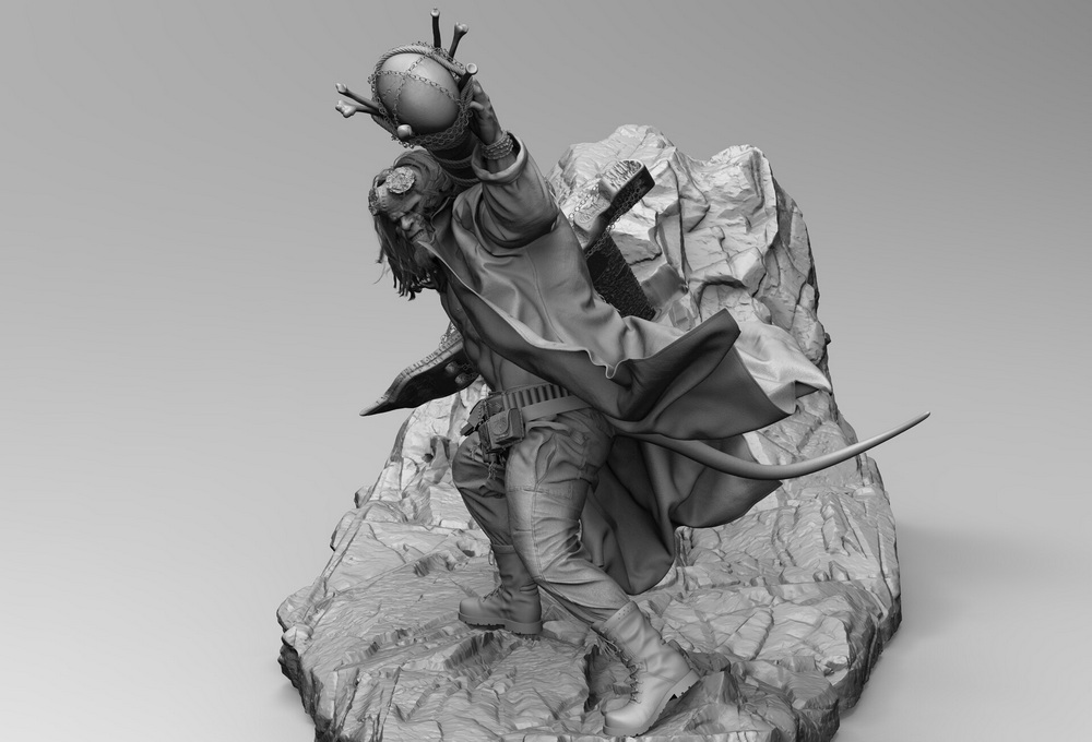 [flippednormals学院-S.Mehralinia-国语]zbrush+modo+bender+md地狱男爵制作[全两卷]