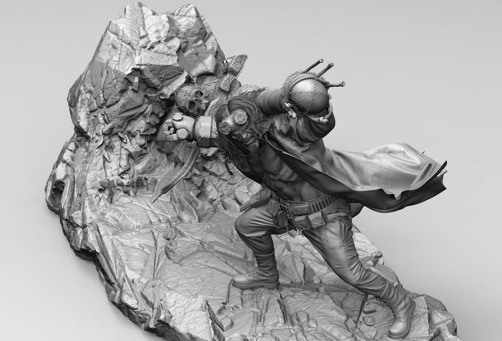 [flippednormals学院-S.Mehralinia-国语]zbrush+modo+bender+md地狱男爵制作[全两卷]