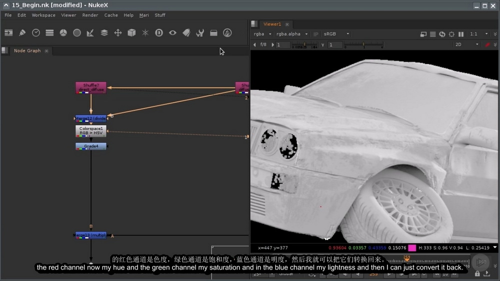 [pluralsight学院-国语]NUKE9中的中级至高级AOV技术